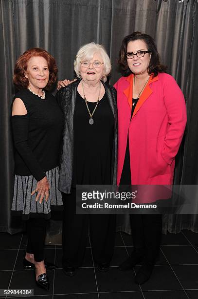 Linda Lavin, Rosie O'Donnell and June Squibb attend SAG-AFTRA Foundation Conversations Featuring June Squibb, Rosie O'Donnell And Linda Lavin From...