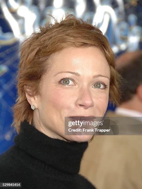 Actress Lauren Holly arrives at the premiere of "Charlotte's Web" held at the ArcLight Cinema in Hollywood.