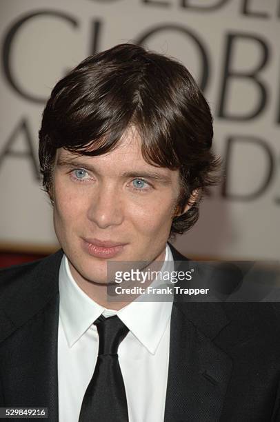 Actor Cillian Murphy at the 63rd Annual Golden Globe Award ceremony.
