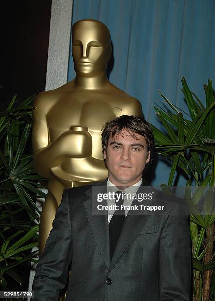 Oscar�� nominee actor Joaquin Phoenix arrives at the 78th Annual Academy Awards�� Nominees Luncheon, held at the Beverly Hilton Hotel. Oscar��...