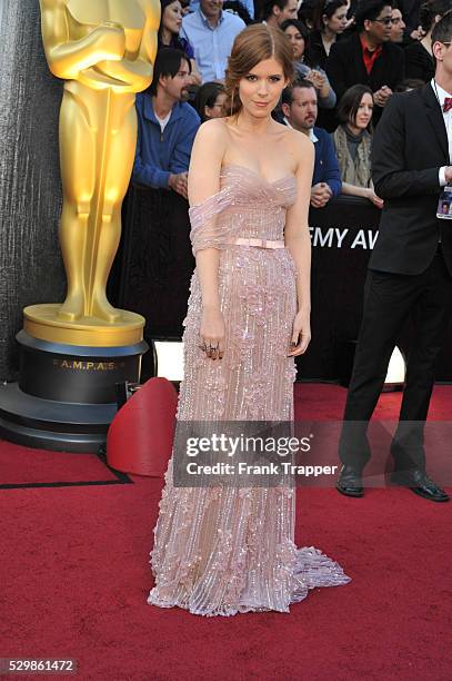 Actress Kate Mara arrives at the 84th Annual Academy Awards held at the Hollywood & Highland Center.