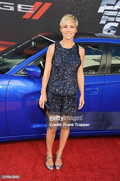 Actress Elsa Pataky arrives at the premiere of Fast & Furious 6 held at Universal CityWalk and Gibson Amphitheater, Universal Studios Hollywood.