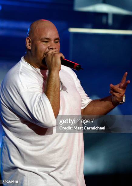 Fat Joe performs as MTV2 Presents "$2 Bill" Concert With Fat Joe & Friends May 26, 2005 at The Vic Theater in Chicago, Illinois. The shows are being...