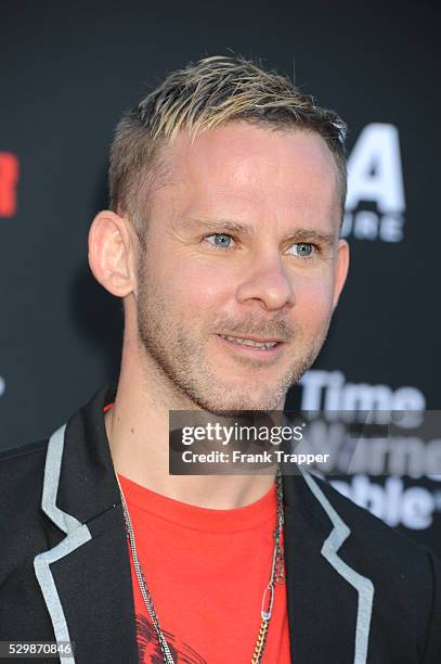 Actor Dominic Monaghan arrives at the premiere of The Lone Ranger held at Disney California Adventure Park in Anaheim, California