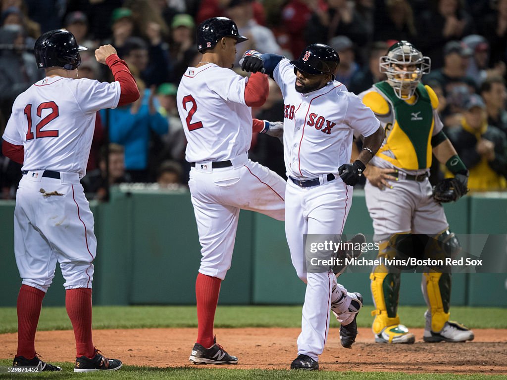 Oakland Athletics v Boston Red Sox