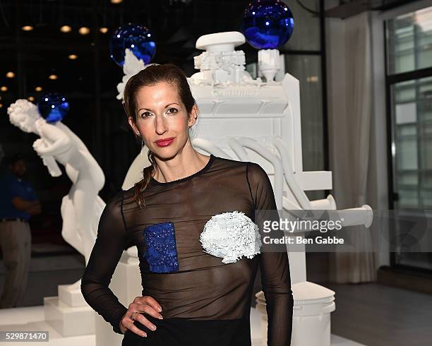 Actress Alysia Reiner attends the Jeff Koons x Google launch on May 09, 2016 in New York, New York.