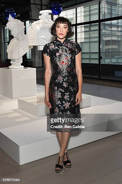 Mia Moretti attends the Jeff Koons x Google launch on May 09, 2016 in New York, New York.