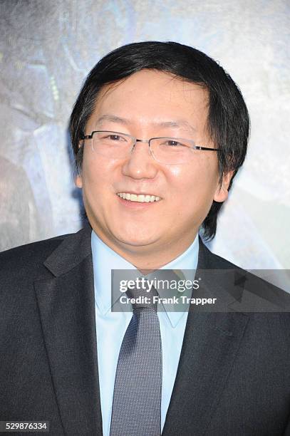 Actor Masi Oka arrives at the premiere of Pacific Rim held at the Dolby Theater in Hollywood.