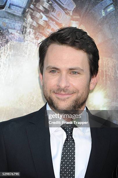 Actor Charlie Day arrives at the premiere of Pacific Rim held at the Dolby Theater in Hollywood.
