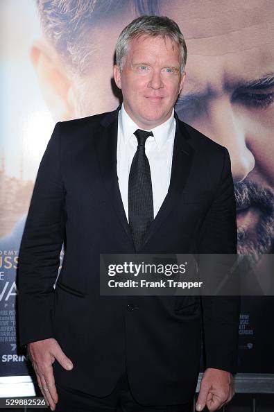 Actor Hall Actor Anthony Michael Hall arrives at the premiere of