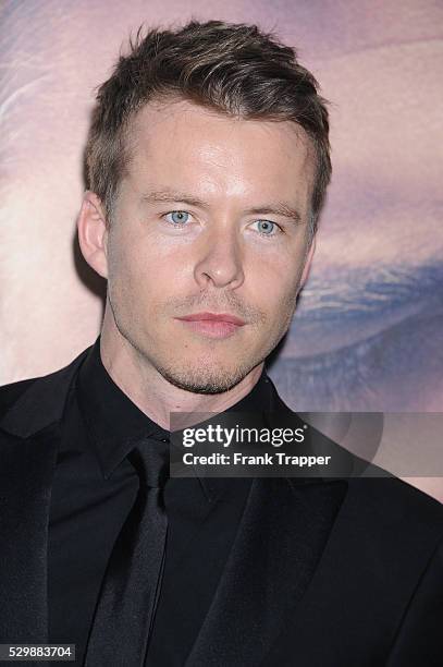 Actor Todd Lasance arrives at the premiere of "The Water Diviner" held at TCL Chinese theater in Hollywood.