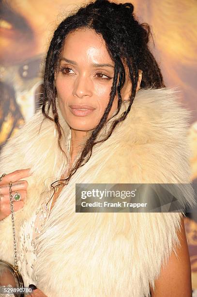 Actress Lisa Bonet arrives at the premiere of "Mad Max: Fury Road" held at the TCL Chinese Theater in Hollywood.