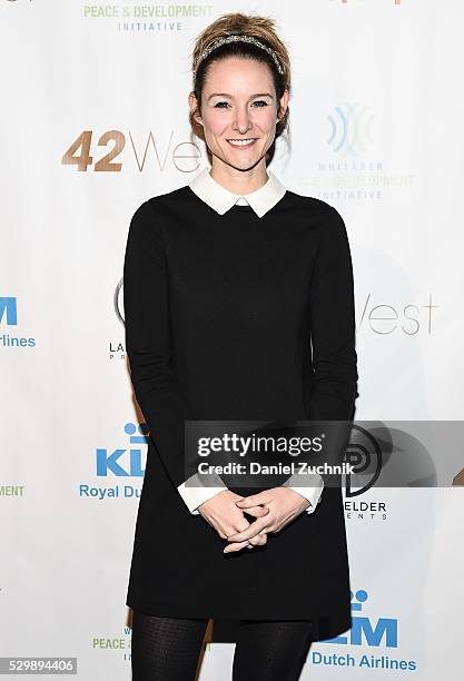 Jill Paice attends the 2016 Performers4Peace Benefit Concert on May 09, 2016 in New York, New York.