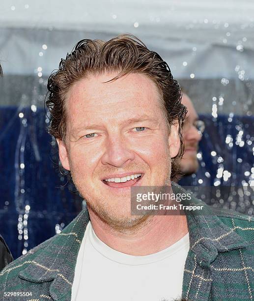 Actor Donal Logue arrives at the premiere of "Monsters vs. Aliens", held at Gibson Amphitheatre in Universal City.