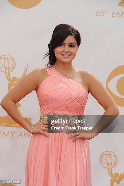 Actress Ariel Winter arrives at the 65th Annual Primetime Emmy Awards held at the Nokia Theatre L.A.