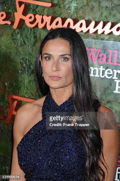 Actress Demi Moore arrives at the Wallis Annenberg Center for the Performing Arts Inaugural Gala in Beverly HIlls.