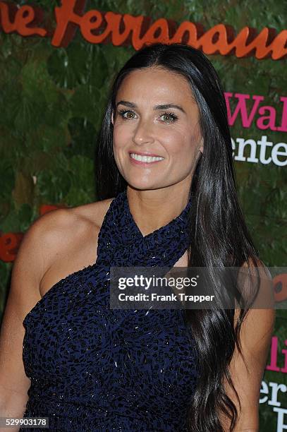 Actress Demi Moore arrives at the Wallis Annenberg Center for the Performing Arts Inaugural Gala in Beverly HIlls.