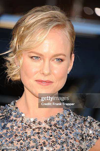 Actress Ingrid Bolse Berdal arrives at the premiere of "Hercules" held at TCL Chinese Theater in Hollywood.