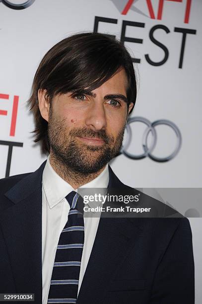 Actor Jason Schwartzman arrives at the premiere of "Saving Mr. Banks" held at AFI FEST 2013 presented by Audi at TCL Chinese Theatre in Hollywood.