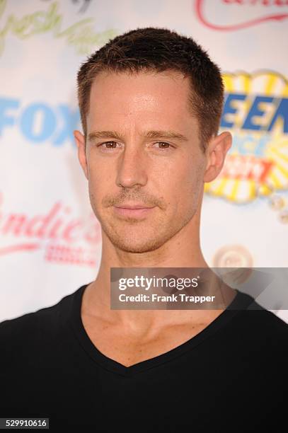 Actor Jason Dohring arrives at the 2014 Teen Choice Awards held at the Shrine Auditorium.