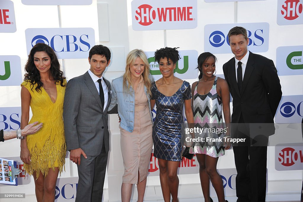 Cast members from Emily Owens, M.D., actors Necar Zadegan, Michael