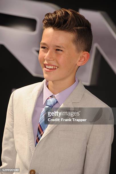 Actor Nolan Gross arrives at the premiere of "Terminator Genisys" held at the Dolby Theater in Hollywood.