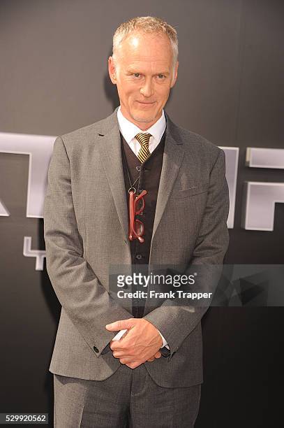 Director Alan Taylor arrives at the premiere of "Terminator Genisys" held at the Dolby Theater in Hollywood.