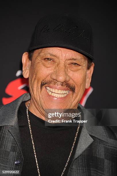 Actor Danny Trejo arrives at the premiere of "Sin City: A Dame To Kill For" held at TCL Chinese Theater in Hollywood.