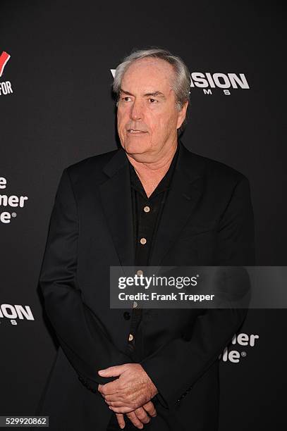 Actor Powers Booth arrives at the premiere of "Sin City: A Dame To Kill For" held at TCL Chinese Theater in Hollywood.