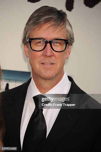 Actor Alan Ruck arrives at the premiere of "If I Stay" held at TCL Chinese Theater in Hollywood.