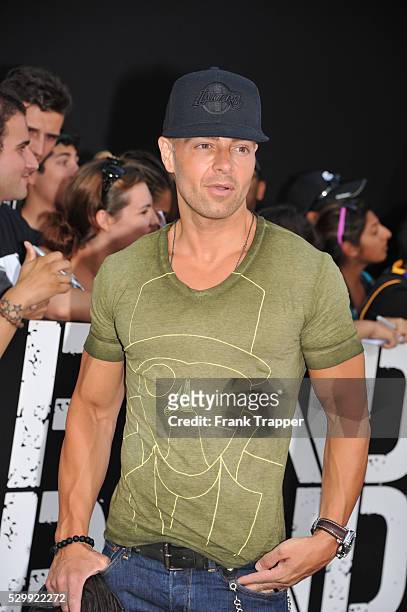 Actor Joey Lawrence arrives at the premiere of Expendables 2 held at Grauman's Chinese Theater in Hollywood.