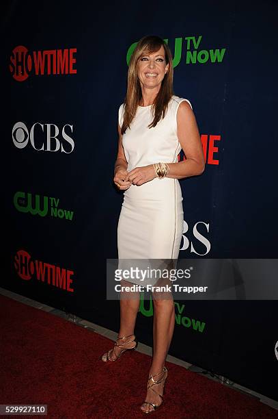 Actress Allison Janney arrives at the CBS, CW and Showtime 2015 Summer TCA Party held at the Pacific Design Center in West Hollywood.