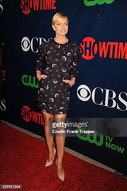 Actress Jaime Pressly arrives at the CBS, CW and Showtime 2015 Summer TCA Party held at the Pacific Design Center in West Hollywood.
