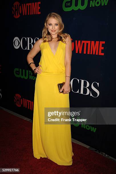 Actress Elizabeth Harnois arrives at the CBS, CW and Showtime 2015 Summer TCA Party held at the Pacific Design Center in West Hollywood.