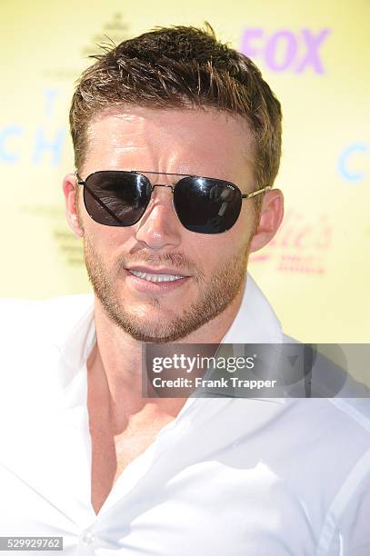 Actor Scott Eastwood arrives at the Teen Choice Awards 2015 held at the USC Galen Center.