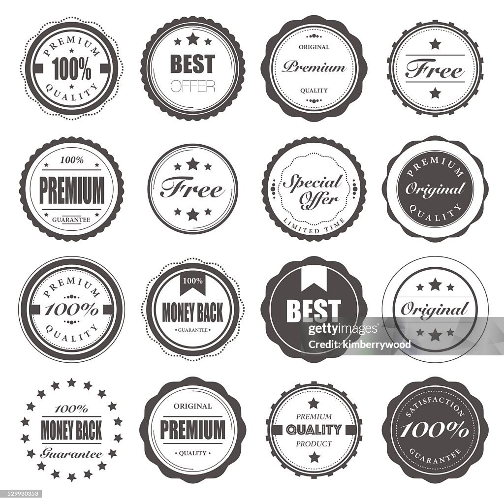 Badge High-Res Vector Graphic - Getty Images