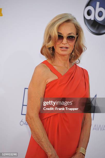 Actress Jessica Lang arrives at the 64th Annual Primetime Emmy Awards held at the Nokia Theater L.A. Live.