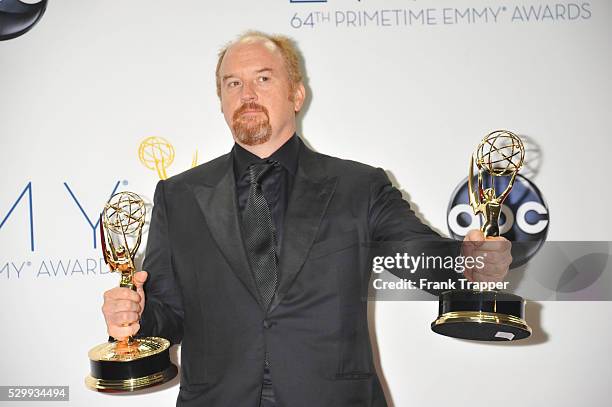 Louis C.K. Winner Outstanding Writing for a Comedy Series Louie at the 64th Annual Emmy Awards at the Nokia Theatre L.A. Live