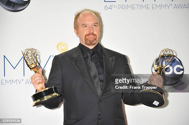 Louis C.K. Winner Outstanding Writing for a Comedy Series Louie at the 64th Annual Emmy Awards at the Nokia Theatre L.A. Live