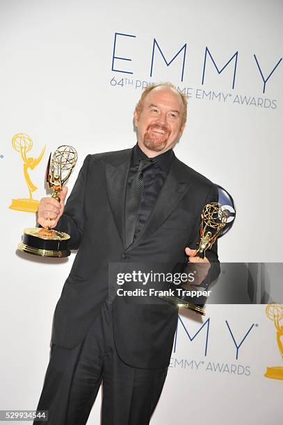 Louis C.K. Winner Outstanding Writing for a Comedy Series Louie at the 64th Annual Emmy Awards at the Nokia Theatre L.A. Live