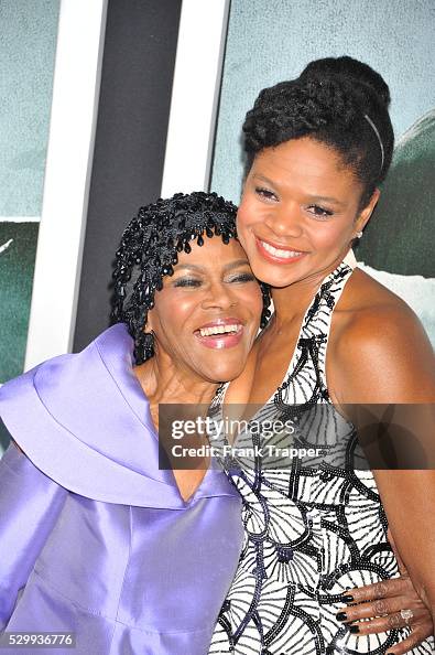 Actress Cicely Tyson and daughter Kimberly arrive at the premiere of