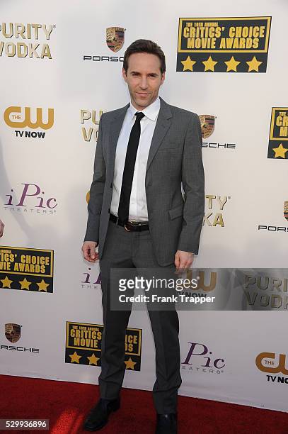 Actor Alessandro Nivola arrives at the 19th Annual Critics' Choice Movie Awards held at Barker Hangar in Santa Monica.