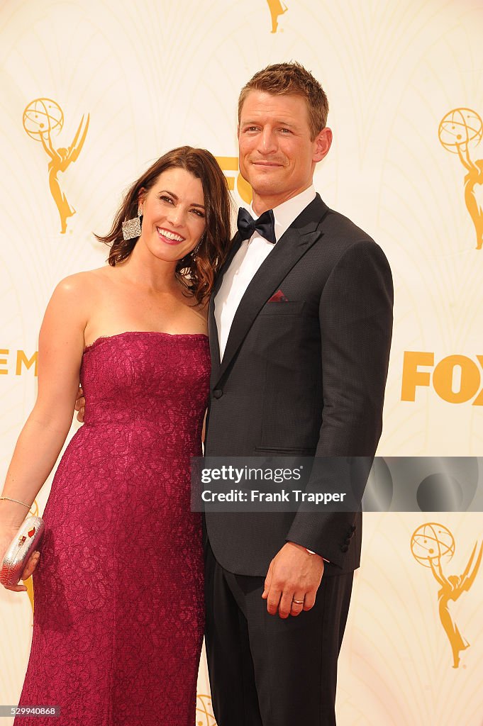 Actor Philip Winchester and wife Megan Marie Coughlin arrive at the ...