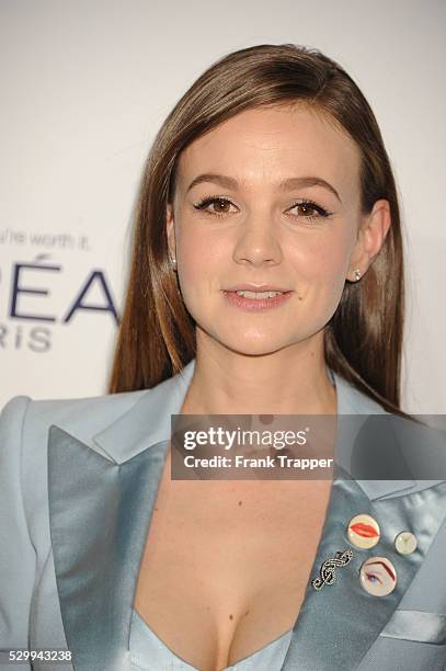 Actress Carey Mulligan arrives at the 22nd annual ELLE Women in Hollywood Awards held at the the Four Season Hotel.