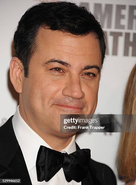 Host Jimmy Kimmel arrives at the 28th American Cinematheque Award honoring Matthew McConaughey held at the Beverly Hilton Hotel.