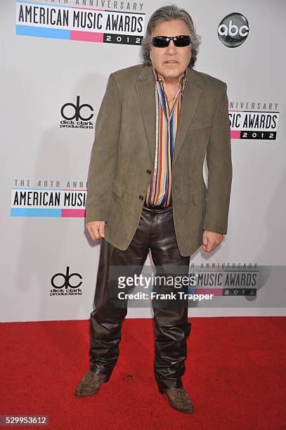 Singer Jose Feliciano arrives the 40th American Music Awards held at Nokia Theatre L.A. Live.