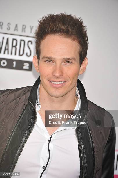 Singer/songwriter Chris Wallace arrives the 40th American Music Awards held at Nokia Theatre L.A. Live.