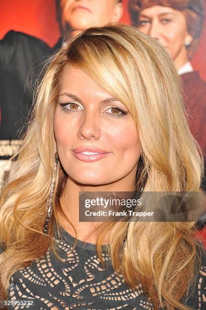 Actress Courtney Hansen arrives at the premiere of Hitchcock held at the Academy of Motion Picture Arts and Sciences in Beverly Hills.