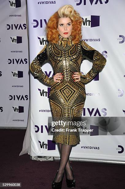 Singer Paloma Faith arrives at the VH1 Divas 2012 held at The Shrine Auditorium.