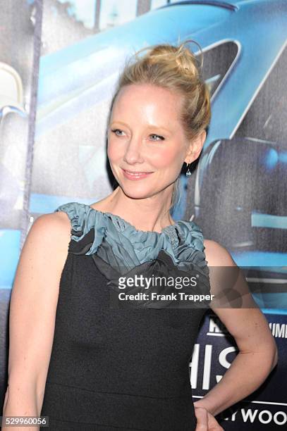 Actress Anne Heche arrives at the premiere of the HBO documentary "His Way" held at Paramount Studios in Hollywood.
